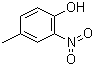 structure of CAS# 119-33-5, 4-Methyl-2-nitrophenol;2-Nitro-p-cresol