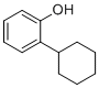 structure of CAS# 119-42-6, 2-Cyclohexylphenol