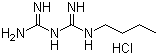 structure of CAS# 1190-53-0, Buformin hydrochloride;1-Butylbiguanide monohydrochloride