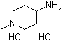 4-Amino-1-methylpiperidine dihydrochloride molecular structure (CAS 1193-03-9)
