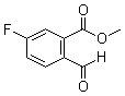 结构式 CAS# 1194374-71-4, 5-氟-2-甲酰基苯甲酸甲酯