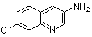 structure of CAS# 1195710-15-6, 7-Chloro-3-quinolinamine