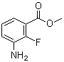 structure of CAS# 1195768-18-3, 3-Amino-2-fluorobenzoic acid methyl ester;Methyl 2-fluoro-3-aminobenzoate; Methyl 3-amino-2-fluorobenzoate