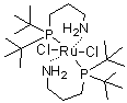 structure of CAS# 1196147-60-0, (OC-6-13)-Bis[3-[bis(1,1-dimethylethyl)phosphino]-1-propanamine]dichlororuthenium