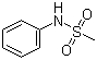 structure of CAS# 1197-22-4, N-Phenylmethanesulfonamide
