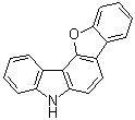 结构式 CAS# 1199616-66-4, 5H-苯并呋喃并[3,2-c]咔唑