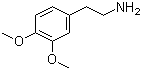 3,4-二甲氧基苯乙胺分子结构 (CAS 120-20-7)