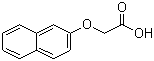 2-Naphthoxyacetic acid molecular structure (CAS 120-23-0)