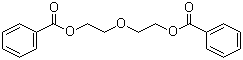 二甘醇二苯甲酸酯分子结构 (CAS 120-55-8)