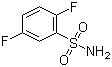 结构式 CAS# 120022-63-1, 2,5-二氟苯磺酰胺
