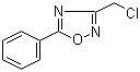structure of CAS# 1201-68-9, 3-(Chloromethyl)-5-phenyl-1,2,4-oxadiazole