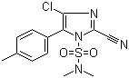 structure of CAS# 120116-88-3, Cyazofamid;4-Chloro-2-cyano-N,N-dimethyl-5-(4-methylphenyl)-1H-imidazole-1-sulfonamide