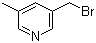 structure of CAS# 120276-47-3, 3-Bromomethyl-5-methylpyridine;3-(Bromomethyl)-5-methylpyridine; 5-Methyl-3-pyridylmethyl bromide