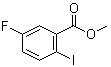 structure of CAS# 1202897-48-0, 5-Fluoro-2-iodobenzoic acid methyl ester