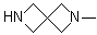 structure of CAS# 1203567-11-6, 2-Methyl-2,6-diazaspiro[3.3]heptane