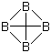 碳化硼分子结构 (CAS 12069-32-8)