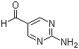 结构式 CAS# 120747-84-4, 2-氨基-5-嘧啶甲醛; 2-氨基嘧啶-5-甲醛