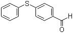 结构式 CAS# 1208-88-4, 4-苯硫基苯甲醛