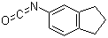 结构式 CAS# 120912-37-0, 5-茚满基异氰酸酯