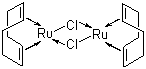 Chloro(1,5-cyclooctadiene)rhodium(I) dimer molecular structure (CAS 12092-47-6)