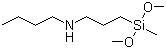 N-[3-(Dimethoxymethylsilyl)propyl]butan-1-amine molecular structure (CAS 120939-52-8)