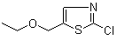 structure of CAS# 1209494-04-1, 2-Chloro-5-(ethoxymethyl)thiazole