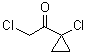 结构式 CAS# 120983-72-4, 1-氯-1-氯乙酰基环丙烷