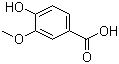 Vanillic acid  molecular structure (CAS 121-34-6)