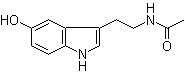 N-Acetylserotonin molecular structure (CAS 1210-83-9)