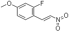 2-Fluoro-4-methoxy-1-[(1E)-2-nitroethenyl]benzene molecular structure (CAS 1210071-55-8)