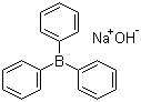 结构式 CAS# 12113-07-4, 三苯基硼氢氧化钠加合物