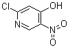 结构式 CAS# 1211386-69-4, 2-氯-5-硝基-4-吡啶醇