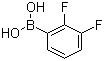 结构式 CAS# 121219-16-7, 2,3-二氟苯硼酸