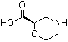 结构式 CAS# 1212396-52-5, (2R)-2-吗啉羧酸