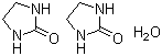 结构式 CAS# 121325-67-5, 2-咪唑啉酮半水合物; 亚乙基脲半水合物; 乙烯脲半水合物