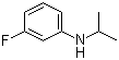 结构式 CAS# 121431-27-4, N-异丙基-3-氟苯胺