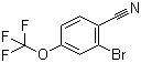 结构式 CAS# 1214334-83-4, 2-溴-4-三氟甲氧基苯腈