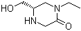 (5S)-1-Ethyl-5-(hydroxymethyl)-2-piperazinone molecular structure (CAS 1217812-75-3)