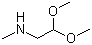 structure of CAS# 122-07-6, Methylaminoacetaldehyde dimethyl acetal;1,1-Dimethoxy-2-(methylamino)-ethane