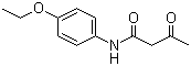 Acetoacet-p-phenetidide  molecular structure (CAS 122-82-7)