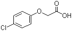structure of CAS# 122-88-3, 4-Chlorophenoxyacetic acid;4-CPA; 2-(4-Chloro-phenoxy)acetic acid