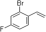 structure of CAS# 1221684-51-0, 2-Bromo-1-ethenyl-4-fluorobenzene