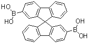 9,9'-Spirobi[9H-fluorene]-2,2'-diylbis[boronic acid] molecular structure (CAS 1222007-94-4)