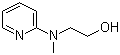 结构式 CAS# 122321-04-4, 2-[N-甲基-N-(2-吡啶基)氨基]乙醇