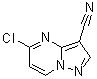 结构式 CAS# 1224288-92-9, 5-氯吡唑并[1,5-a]嘧啶-3-甲腈