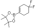 结构式 CAS# 1227068-84-9, 4,4-二氟环己烯-1-硼酸频哪醇酯