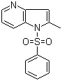 结构式 CAS# 1227269-12-6, 2-甲基-1-(苯磺酰基)-1H-吡咯并[3,2-b]吡啶