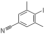 结构式 CAS# 1227311-09-2, 4-碘-3,5-二甲基苯甲腈