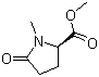 structure of CAS# 122742-14-7, 1-Methyl-5-oxo-D-proline methyl ester;(R)-Methyl 1-methyl-5-oxopyrrolidine-2-carboxylate