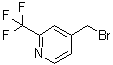 结构式 CAS# 1227585-56-9, 4-(溴甲基)-2-(三氟甲基)吡啶